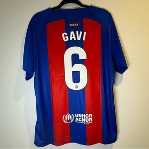 FC Barcelona #6 GAVI Jersey